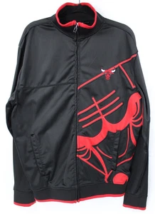 UNK Blue Label Rare Vintage NBA Chicago Bulls Full Zip Warmup Jacket Men’s Sz XL - Picture 1 of 5
