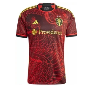 โ
 $90 Seattle Sounders Bruce Lee 50 Anniversary Adidas Soccer Jersey Men M ๐ฏ - Picture 1 of 20