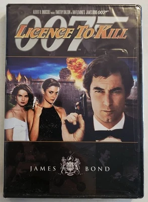 007 JAMES BOND LICENSE TO KILL DVD TIMOTHY DALTON BRAND NEW FAST SHIPPING  - Image 1 of 2