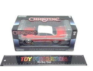 Greenlight Hollywood Christine 1958 Plymouth Fury -EVIL VERSION- - Picture 1 of 6