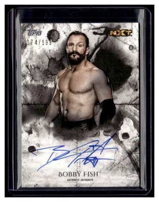 2018 Topps WWE Undisputed Autograph #UABF Bobby Fish Auto /199  - Image 1 of 2