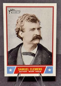 2025 Topps Heritage Samuel Clemens notevoli americani #NS-25 - Foto 1 di 2