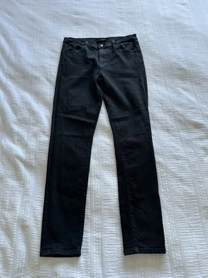 J Brand Black Maria Skinny Jeans UK Size 10 28.5L Pockets Stretch Denim - Image 1 of 4