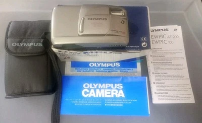 Olympus Newpic AF 200 APS Point & Shoot Film Camera &Working  Boxed+Instructions - Image 1 of 4