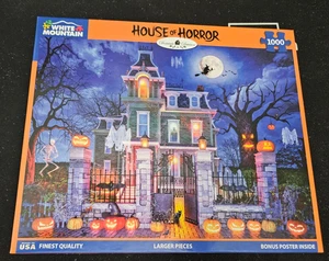 White Mountain 1000 Piezas Casa del Horror - Completo - Envío Gratis - Imagen 1 de 2