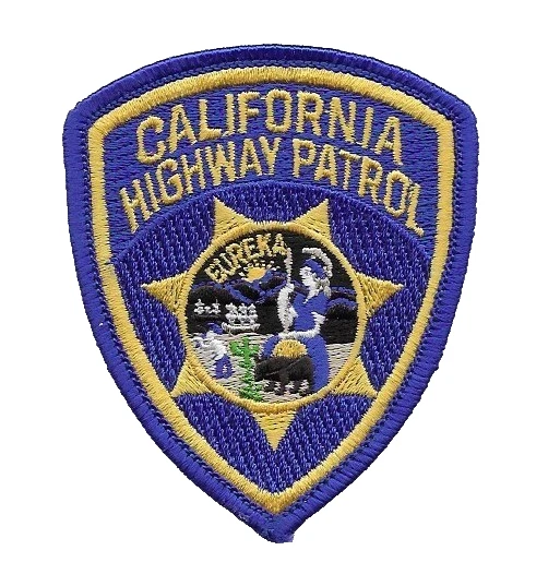 Patrulla de Carreteras de California CALIFORNIA CA CHIPS Policía Pequeño Sombrero Parche 2.5 x 3" Foto 1 de 1