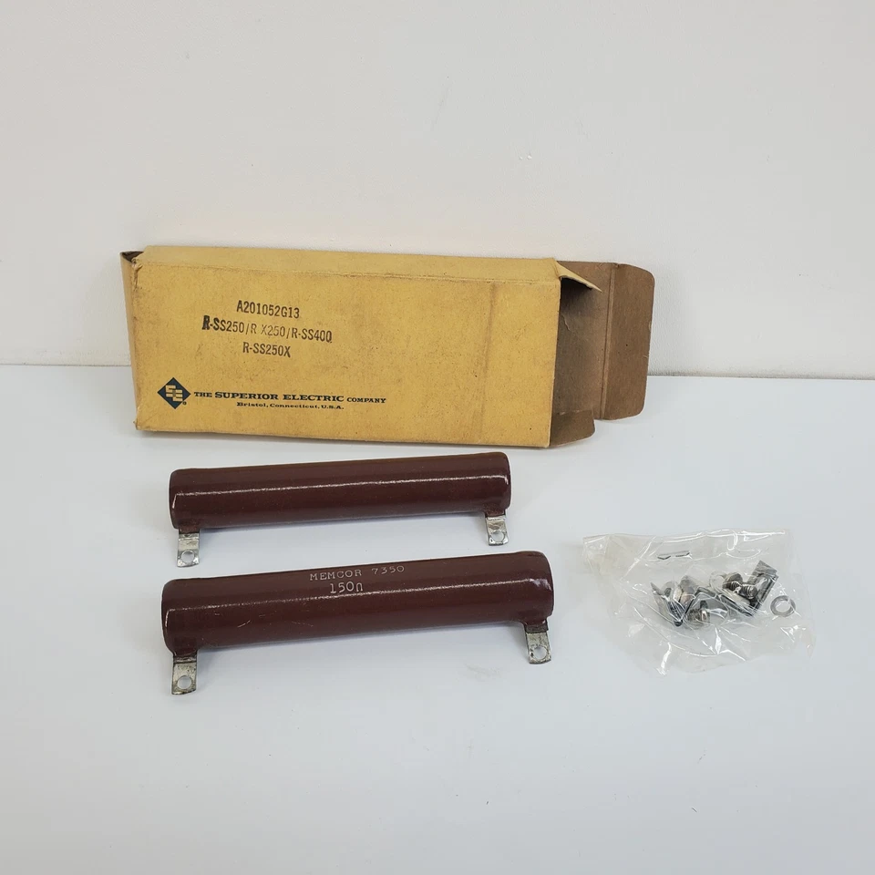 Resistor de feridas de fio Superior Electric A201052G13 A201052-13 150 Ohm PACOTE COM 2 - Imagem 1 de 4