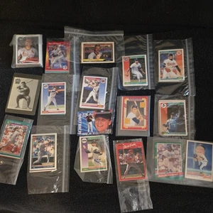 Vintage Baseball Karten Lot gemischte Marken, Teams und Spieler in Top Zustand  - Bild 1 von 3