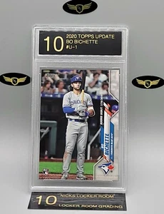 2020 Topps Update Toronto Blue Jays BO BICHETTE #U-1 rookie graded mint LRG 10 - Picture 1 of 2