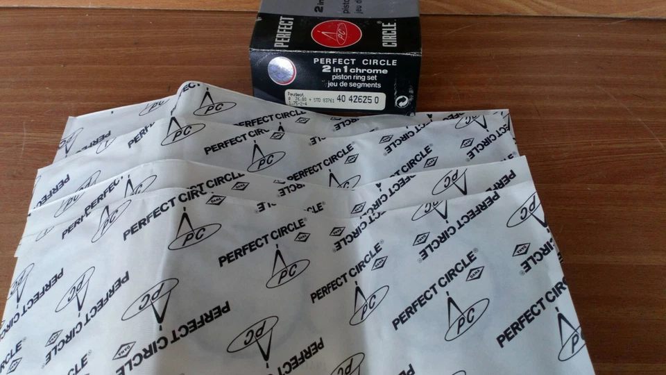 Piston Rings Set for Peugeot 304 304S 1288cc 76mm Bore STD - Image 1 of 1