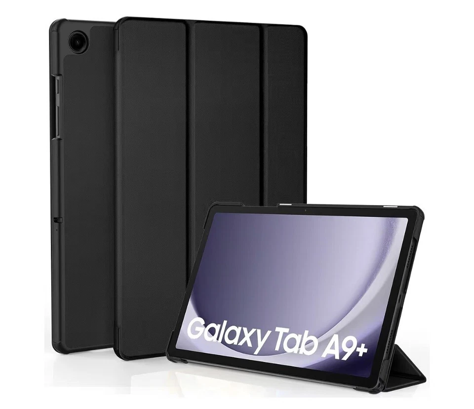 Custodia Cover Ultra Sottile Tablet per Samsung Galaxy Tab A9 Plus 11" 2023 Nero