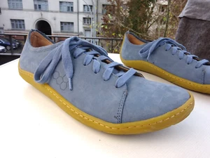 Zapatos de hombre VIVOBAREFOOT ADDIS SOUL of AFRICA zapatos descalzos cuero azul talla 45 nuevos - Imagen 1 de 18