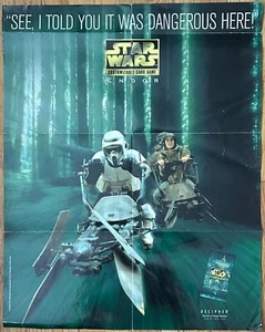 1999 Star Wars Customizable Card Game Endor Expansion Pack 22x28 Promo Poster - Bild 1 von 2