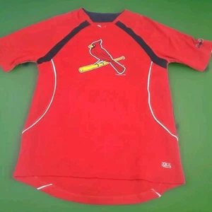St. Louis Cardinals TX3 cooles Baseball Trikot Gr. Medium MLB rot mit Cardinals Patc - Bild 1 von 7