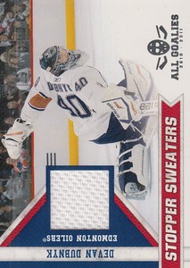 2010-11 (OILERS) Panini All Goalies Stopper Sweaters #11 Devan Dubnyk Jsy