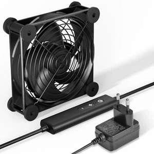 Ventilateur 220V Ventilateur PC 120mm Ultra Silencieuxavec contrôleur de vite... - Photo 1/8