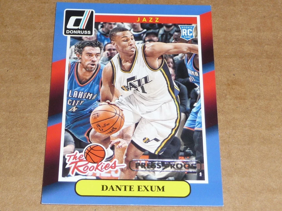 Panini Donruss Dante Exum 2014/15 prueba de prensa plata radiocontrol jazz/25 M4175 (ding) Foto 1 de 1