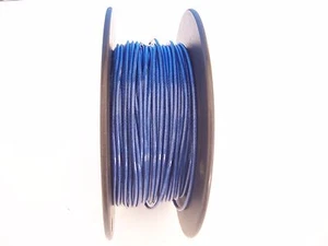 Blue Vinyl Coated Wire Rope Cable,1/16 - 3/32, 7x7, 500 ft Reel - Picture 1 of 1