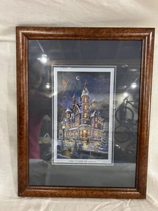 Randal Spangler Home Is Where The Magic Is Framed Matted Print HAND SIGNED - Picture 1 of 6