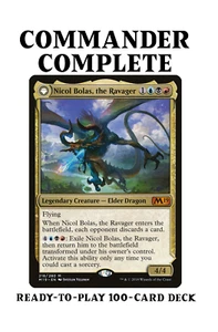 Mazo de comandante personalizado Nicol Bolas, the Ravager ULTIMATE Magic Magic Magic - Imagen 1 de 10