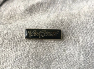 80s Vintage Van Halen Enamel Lapel Hat Pin Rock N Roll Band Tour - Picture 1 of 4