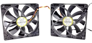 Scythe 120mm 3 pin Computer case fans PC Gaming DC 12V SY1225SL12SL - Picture 1 of 6