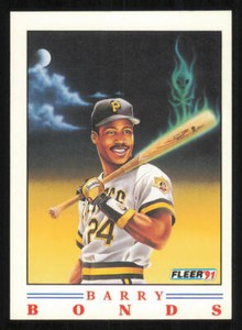 1991 Fleer Pro-Visions #1 Barry Bonds/Factory set exclusive