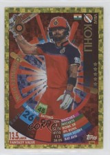 2017-18 Topps Cricket Attax IPL Virat Kohli #186