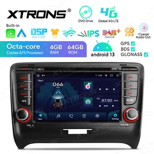 7" Car GPS Navi Stereo Radio DVD DAB+ Android 8Core 4+32GB Head Unit for AUDI TT - Picture 1 of 20