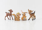 Bambi & Klopfer === Walt Disney 4 Figuren vintage Heimo ( kompl. Satz )