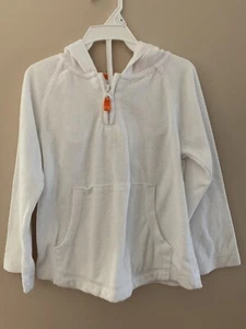 Carters Unisex  Pull Over Long Sleeved Hooded Swim Cover Up Size 4t - Picture 1 of 2