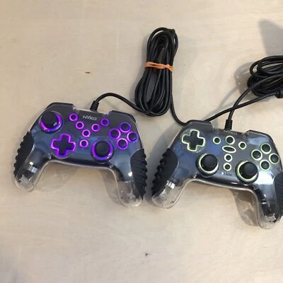 Lot 2X Nyko Airglow Fan Cooled Controller for PS4 Playstation 4 *Stick Drift* - Image 1 of 4