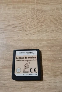 LECONS DE CUISINE QU'ALLONS NOUS MANGER AUJOURD'HUI NINTENDO DS LITE DSI 2DS 3DS - Picture 1 of 1