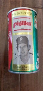 1976 CANADA DRY GINGER ALE CAN BOB BOONE PHILADELPHIA PHILLIES ANGELS REDS  - Picture 1 of 1