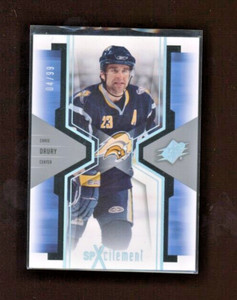 2006-07 SPx SPxcitement Spectrum #X13 Chris Drury 04/99     *S6739