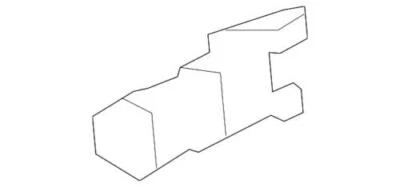 Genuine GM 2001-2020 Chevrolet GMC Express Savana Door Handle Inside 23136342 - Image 1 of 2