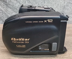 Quasar VM555 Palmcorder IQ VHSC 12x Zoom Video Recorder w/ Battery UNTESTED - Picture 1 of 16