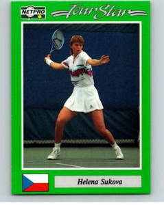1991 NetPro Tour Stars Tennis #55 Helena Sukova  V82083