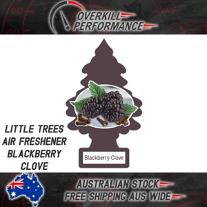 Little Trees Air Freshener Blackberry Clove - Car Truck Taxi Uber Home Office - Picture 1 of 1