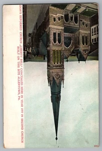 Zion's Reformed Church, Allentown, Pennsylvania Postcard - Picture 1 of 2