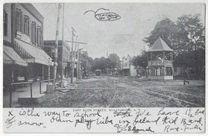 Williamson 1909, Nueva York - East Main Street - Postal vintage - Imagen 1 de 2