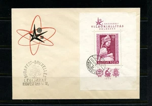 Disfraz Hungría #1189 (H157) FDC Kazar 1958 S/S - Imagen 1 de 1