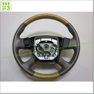 Nissan Teana J31 Wood Steering Wheel OEM JDM Genuine #7056 - Picture 1 of 4