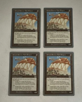 MTG X4* Urza's Science Fair Project X4 Playset  NM+/NP Unglued Regular SellbyCyn - Image 1 of 4