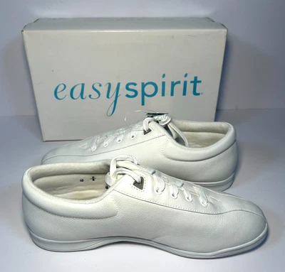 Женская легкая удобная обувь для ходьбы Easy Spirit API белая кожа размер 10 D - Изображение 1 из 4