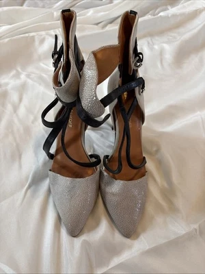 Rebecca Minkoff RAZ Ankle strap high heels dress pumps Size 7.5 - Image 1 of 4