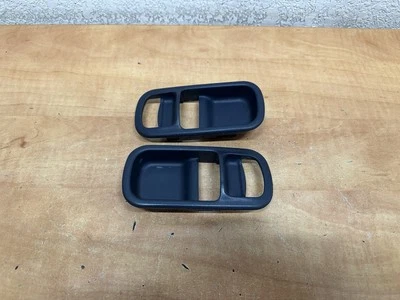 1990 Nissan 300zx Z32 OEM Blue Interior Door Handle Trim PAIR L/R - Image 1 of 3