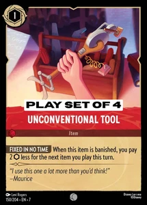 Unconventional Tool (150/204) ⭕Play set of 4⭕Lorcana Archazia's Island - Picture 1 of 1