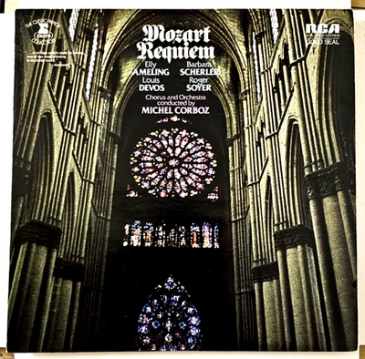 MOZART  REQUIEM- Ameling, Scherler, Devos, Soyer- CORBOZ/Orrch - RCA AGL11533 Foto 1 de 4