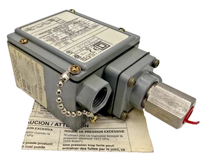 Square D 9012 GCW-1 Industrial Pressure Switch 480V 10A 9012GCW1 - Picture 1 of 7